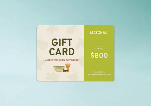 Matchali | 拂茶工作坊(兩位)